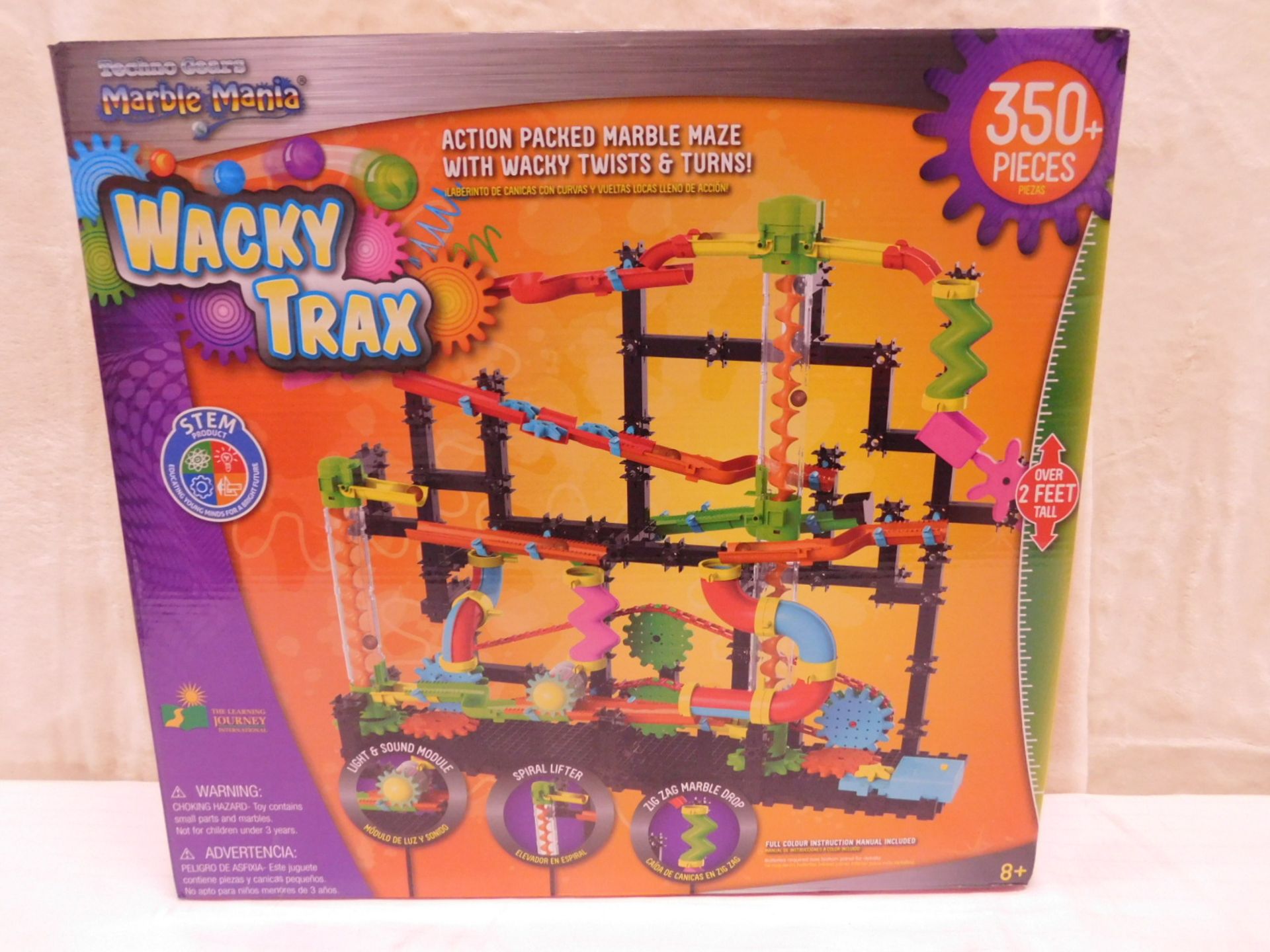 1 BOXED MARBLE MANIA WACKY TRAX RRP £69.99