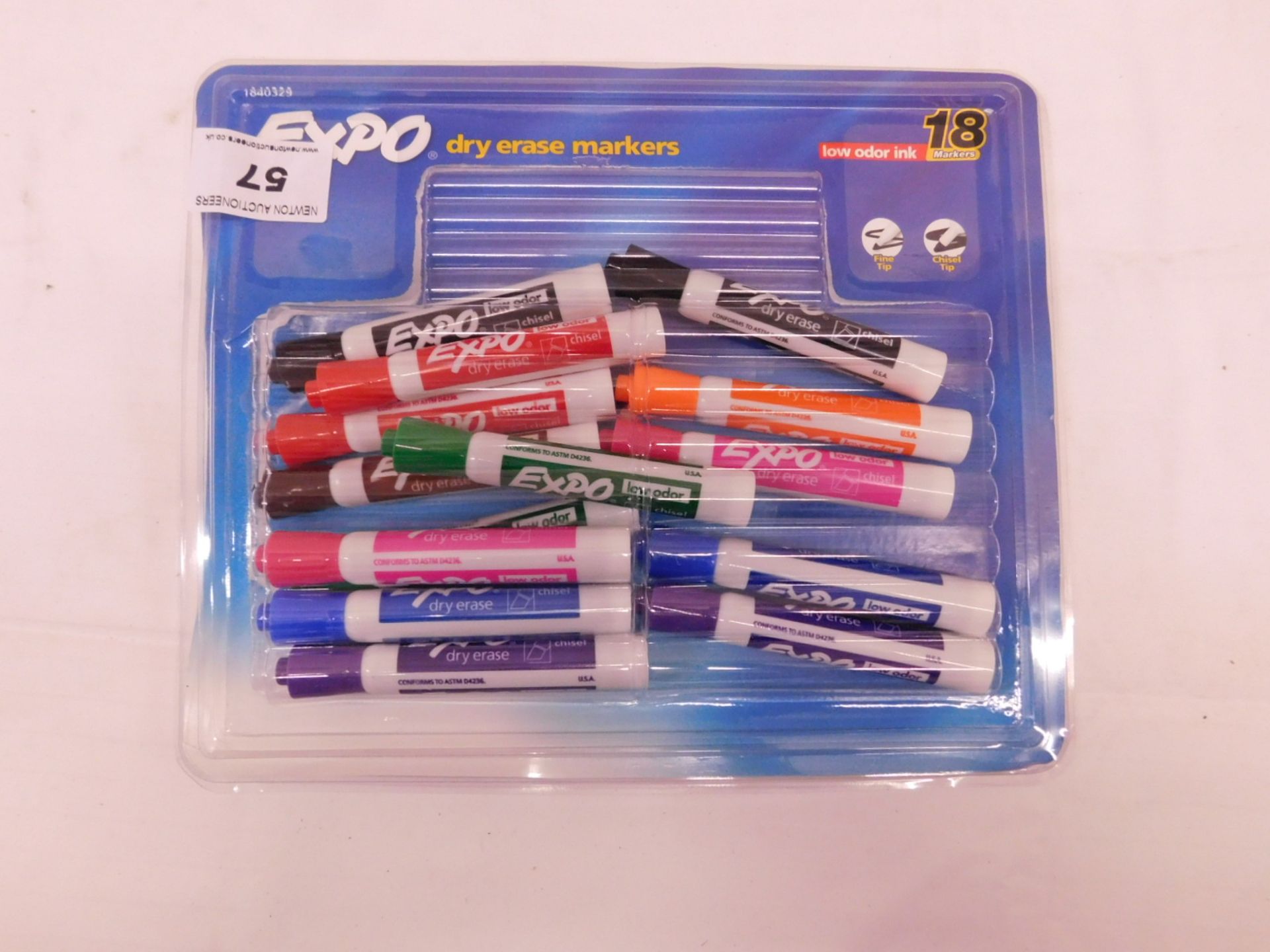 1 PACK OF 14 EXPO DRY ERASER MARKERS RRP £29.99