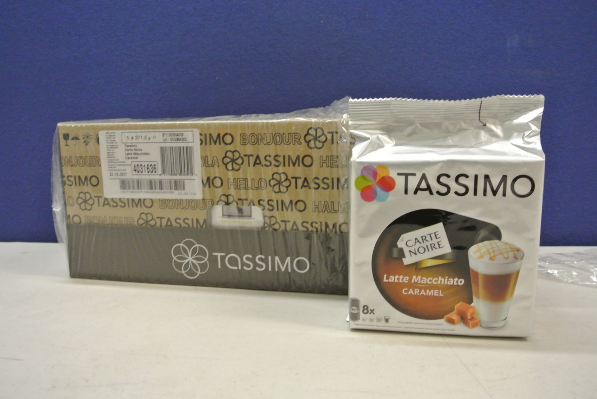 1 BOXED 5 PACK OF TASSIMO CARTE NOIRE CARAMELCAPSULES RRP £49.99