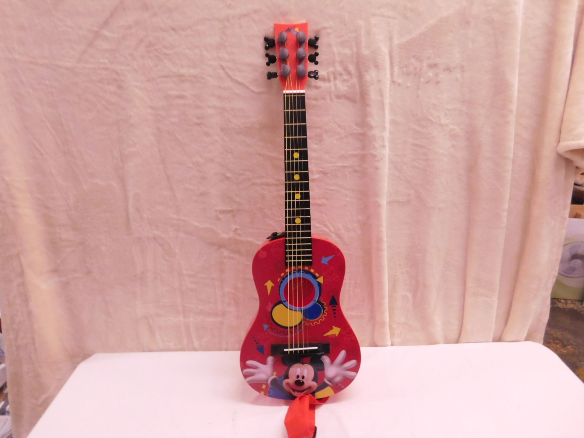 1 DISNEY MICKEY MOUSE CLUBHOUSE ACOUSTIC GUITAR RRP £44.99