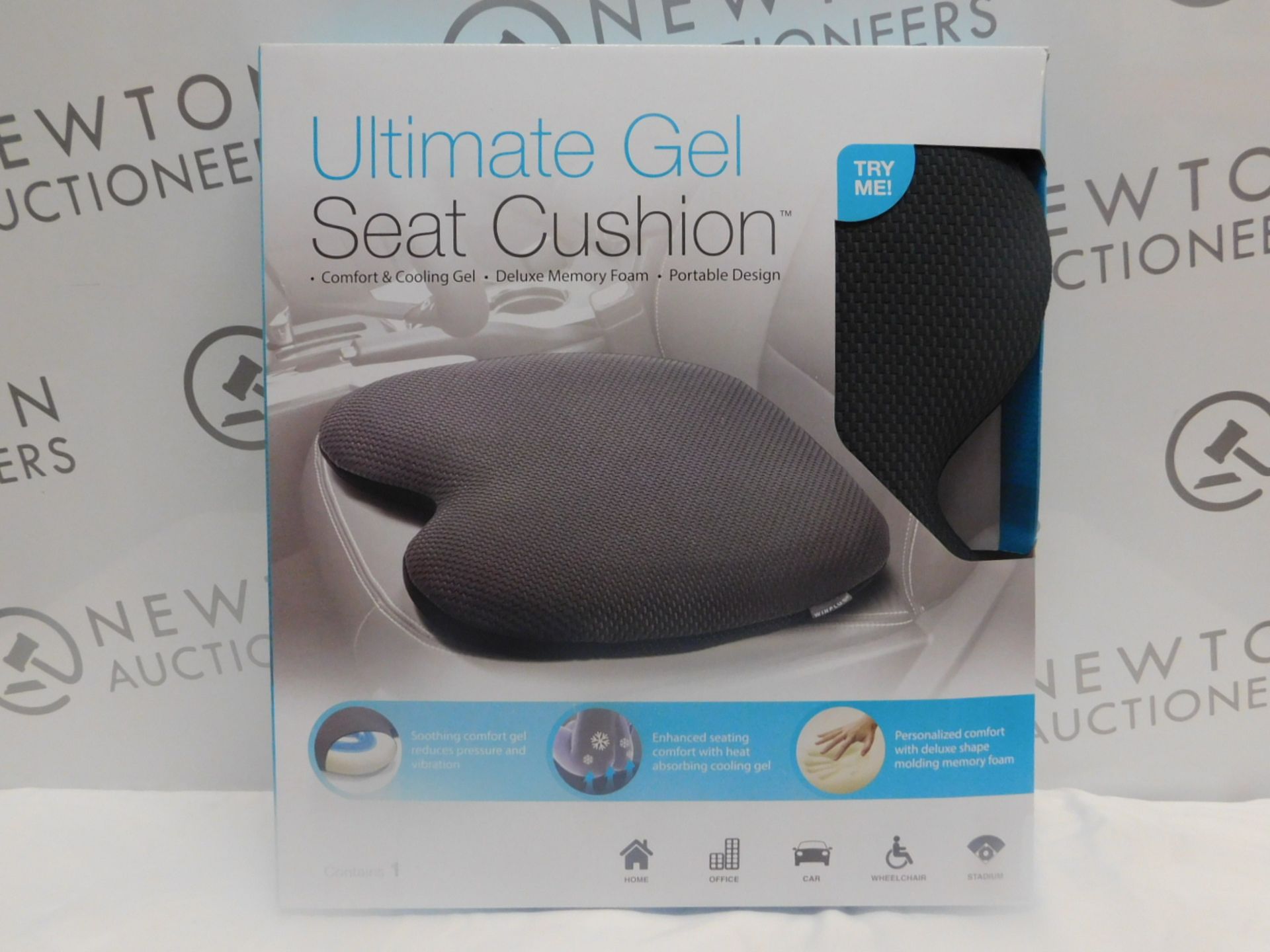 1 BOXED ULTIMATE GEL SEAT CUSHION RRP £39.99