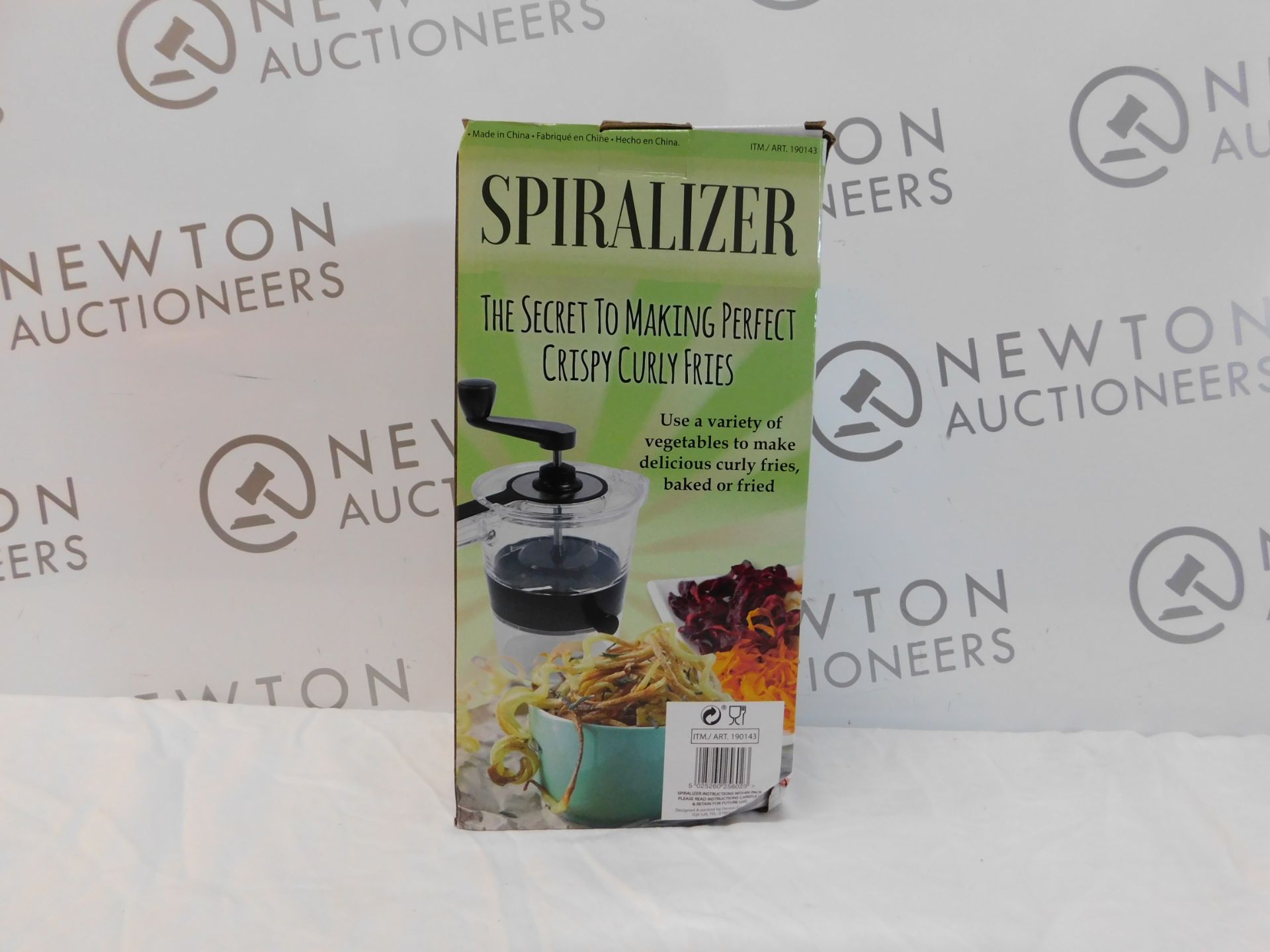 1 BOXED SPIRALIZER FOR THEM PERFECT CRISPY CURLY FRIES RRP £24.99