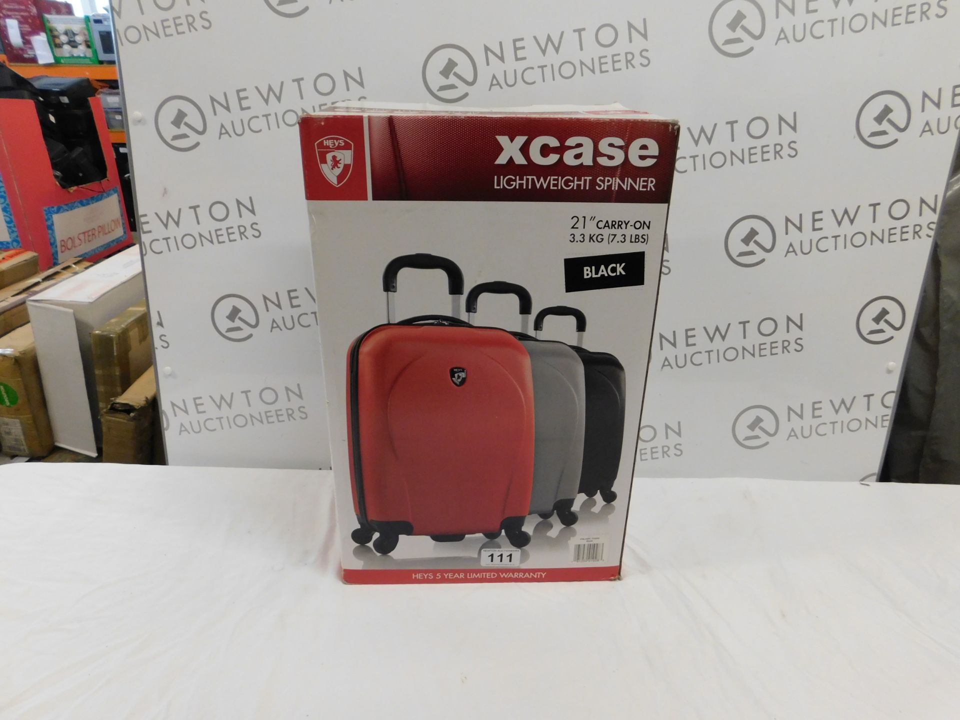 1 BOXED HEYS XCASE LIGHTWEIGHT SPINNER CASE RRP £49.99