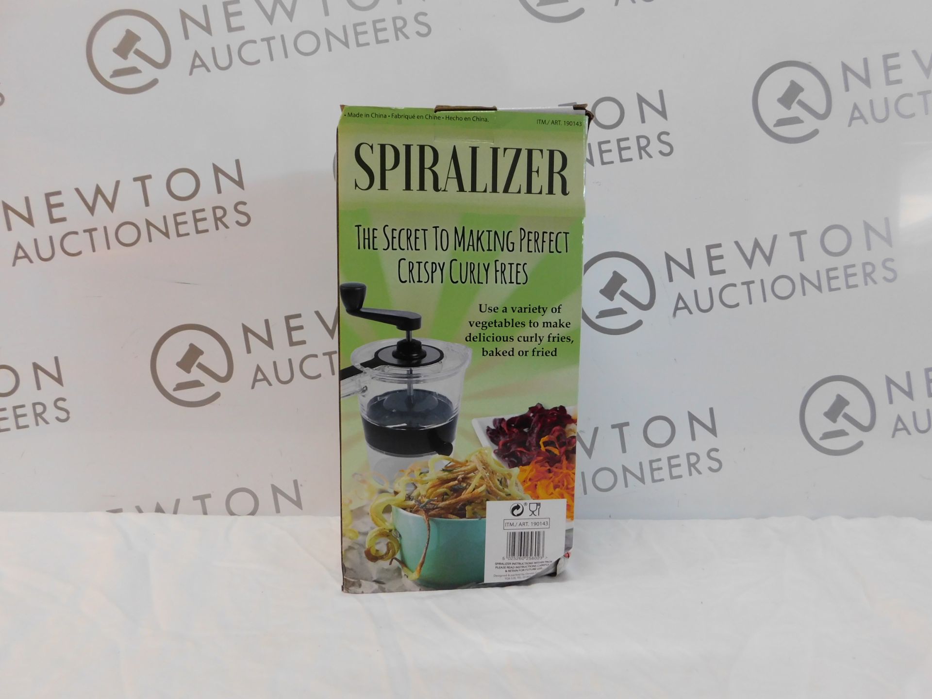 1 BOXED SPIRALIZER FOR THEM PERFECT CRISPY CURLY FRIES RRP £24.99