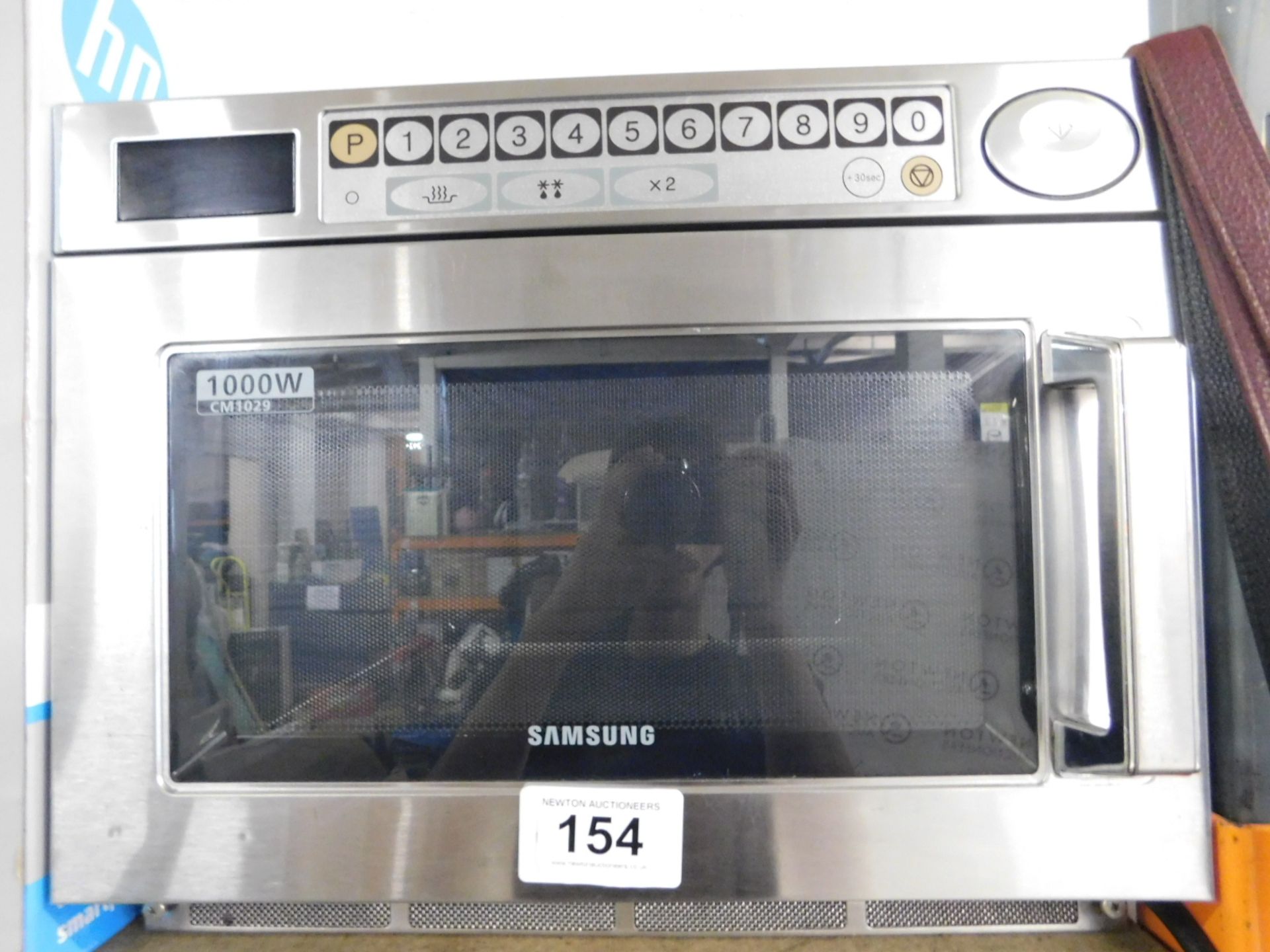 1 SAMSUNG CM1029 1000W COMMERCIAL MICROWAVE OVEN RRP £399.99