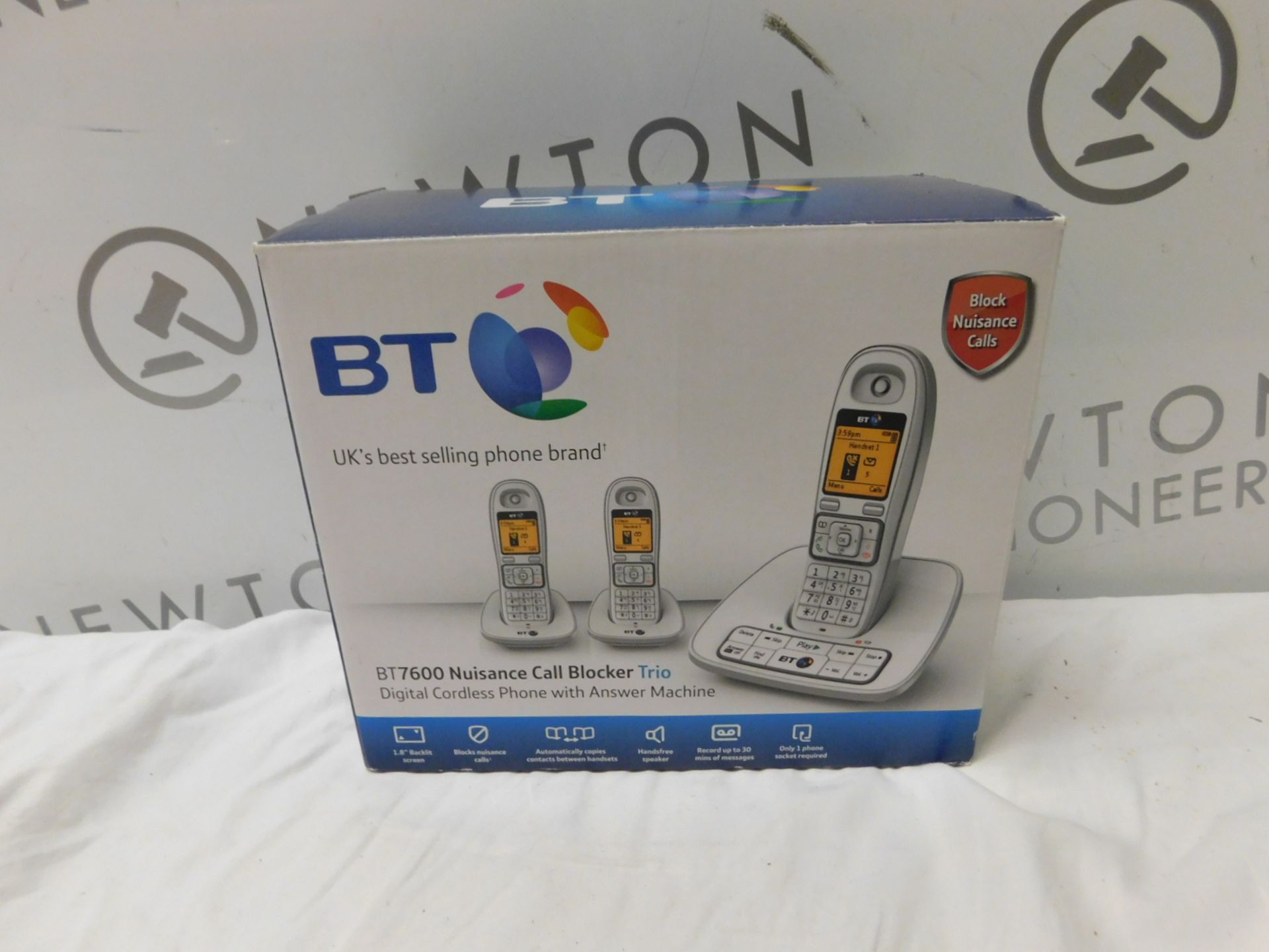 1 BOXED BT8500 ADVANCED CALL BLOCKER TWIN DIGITAL CORDLESS ANSWER PHONE SYTEM RRP £149