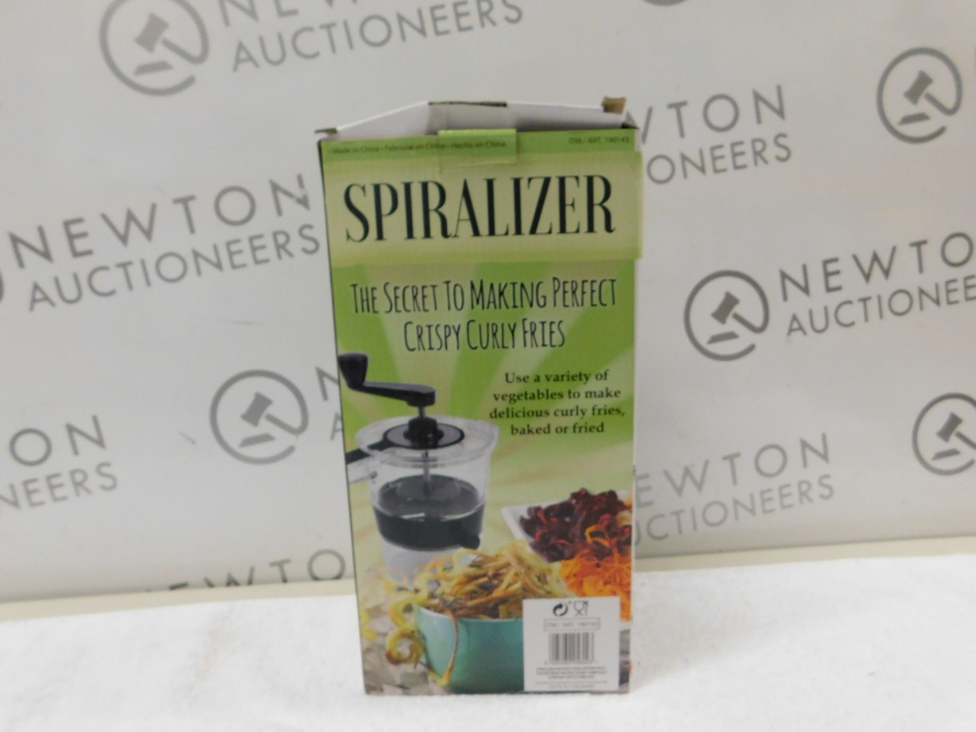 1 BOXED VEGETABLE SPIRALIZER FOR THEM PERFECT CURLY SIDES RRP £24.99