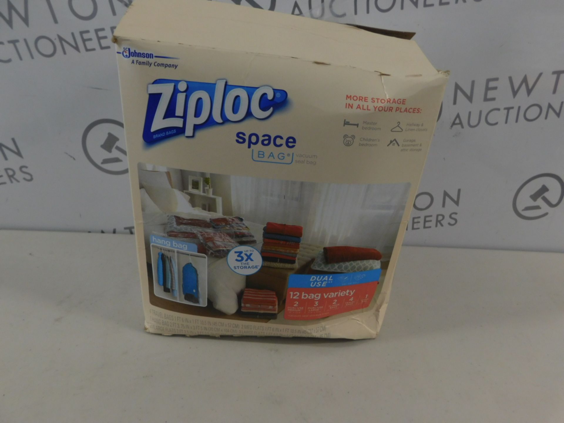 1 BOX OF ZIPLOC SPACE BAG VACCUM SEAL £29.99