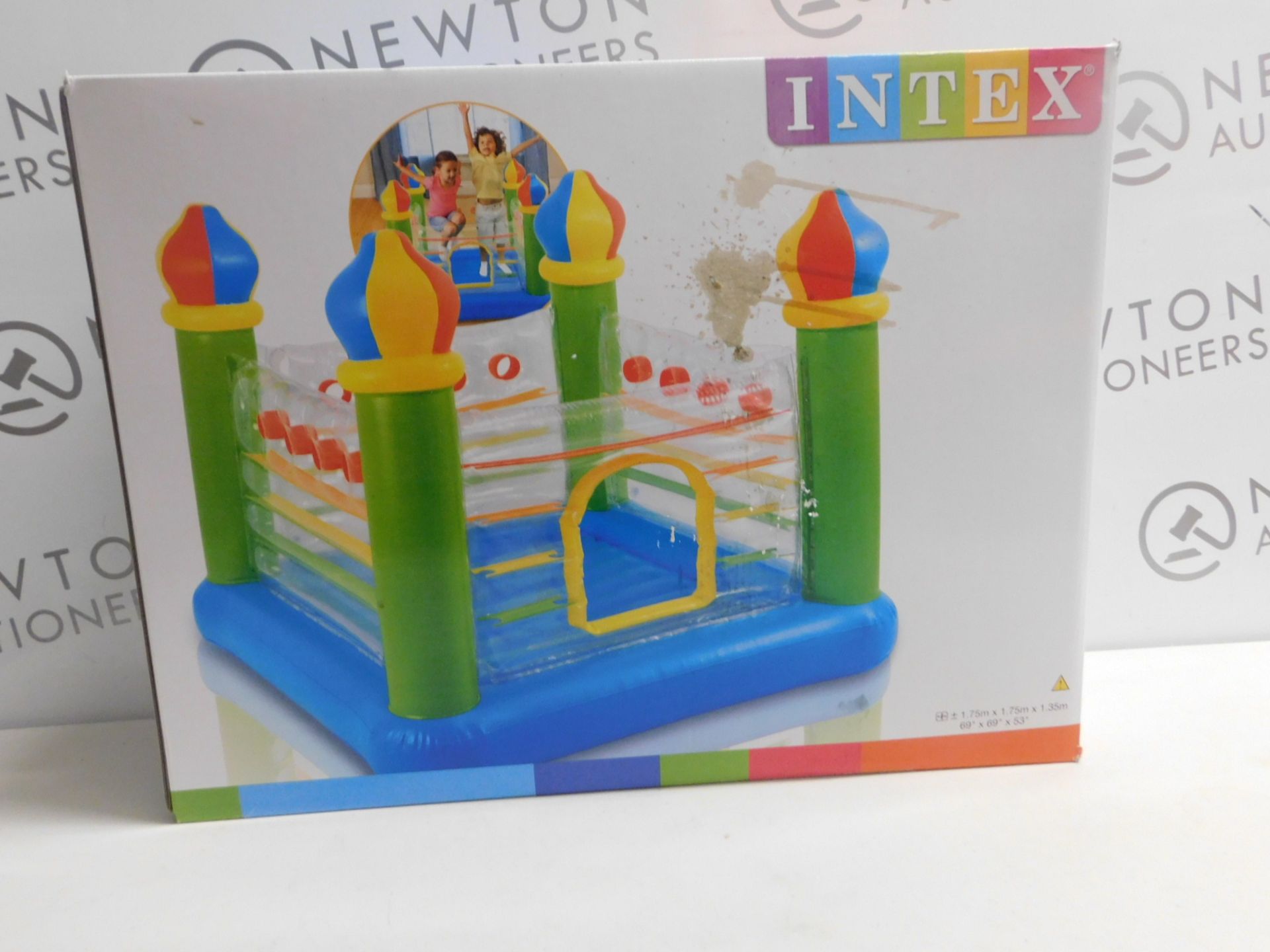 1 BOXED INTEX JOM-O-LENE BOUNCY CASTLE RRP £79.99