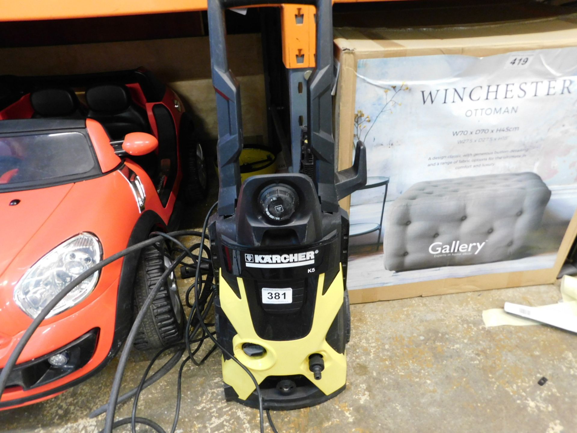 1 KARCHER K5 HIGH PRESSURE WASHER WITH ACCESSORIES RRP £459
