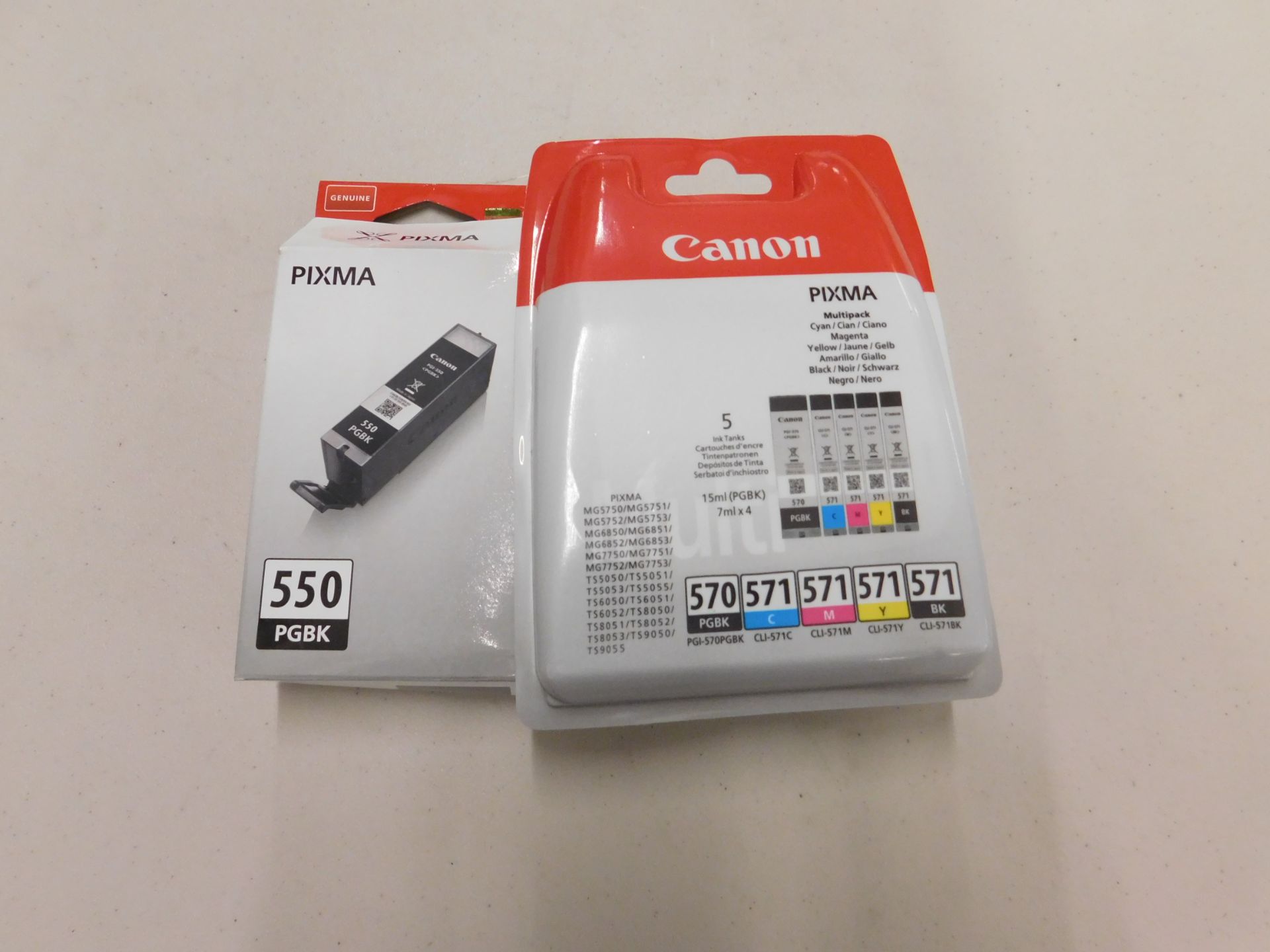 1 PACK OF CANON ULTIPACK INK CARTIDGES RRP £69.99