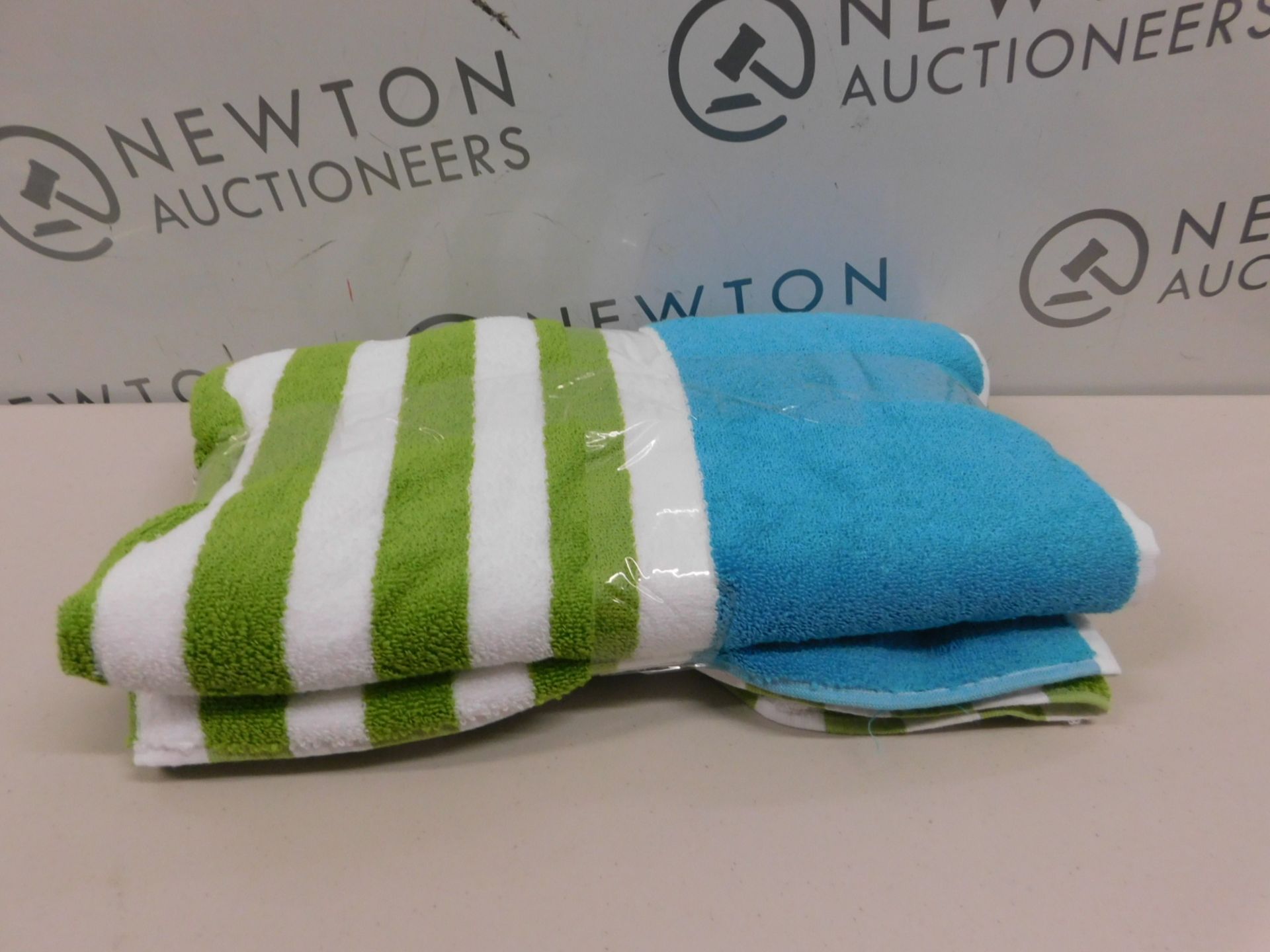 1 LOFTEX MAIZE STRIPED PREMIUM BEACH RESORT TOWEL RRP £24.99