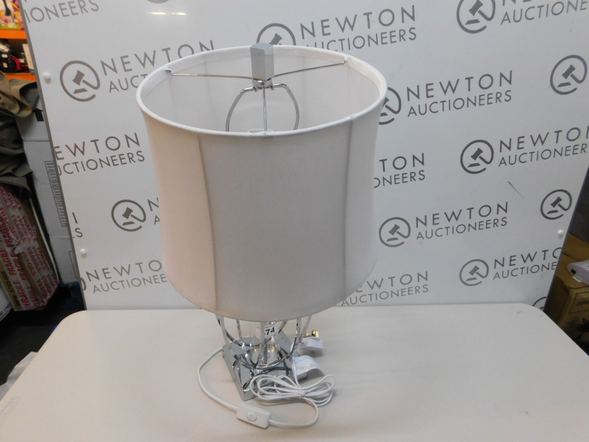 1 STYLE CRAFT CRYSTAL TABLE LAMP RRP £79.99