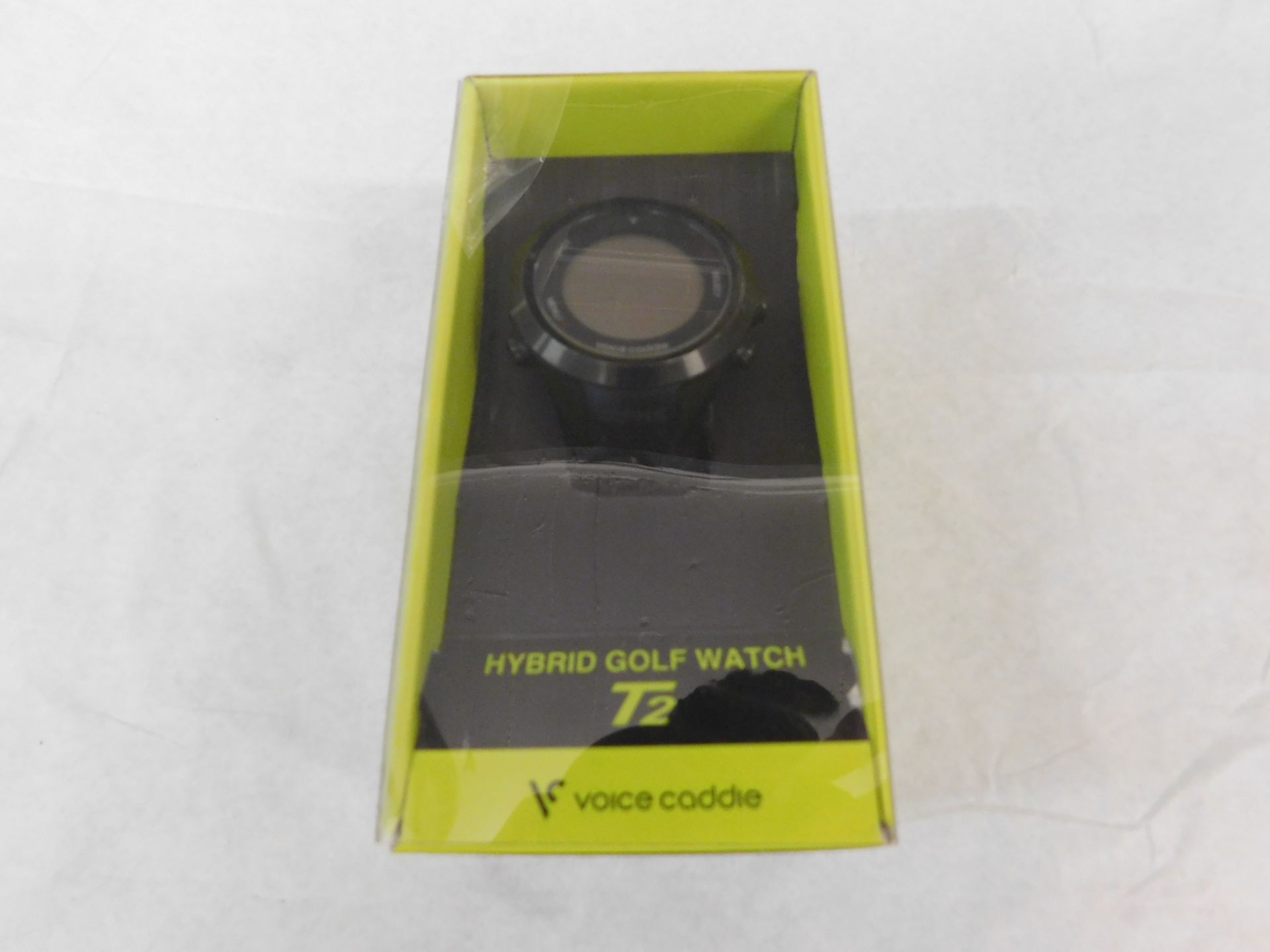 1 BOXED HYBRID GOLF WATCH VOICE CADDIE T2 RRP £199