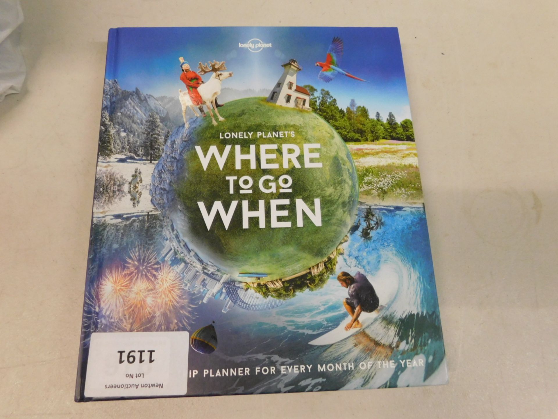 1 LONELY PLANET'S WHERE TO GO WHEN BOOK RRP £19.99