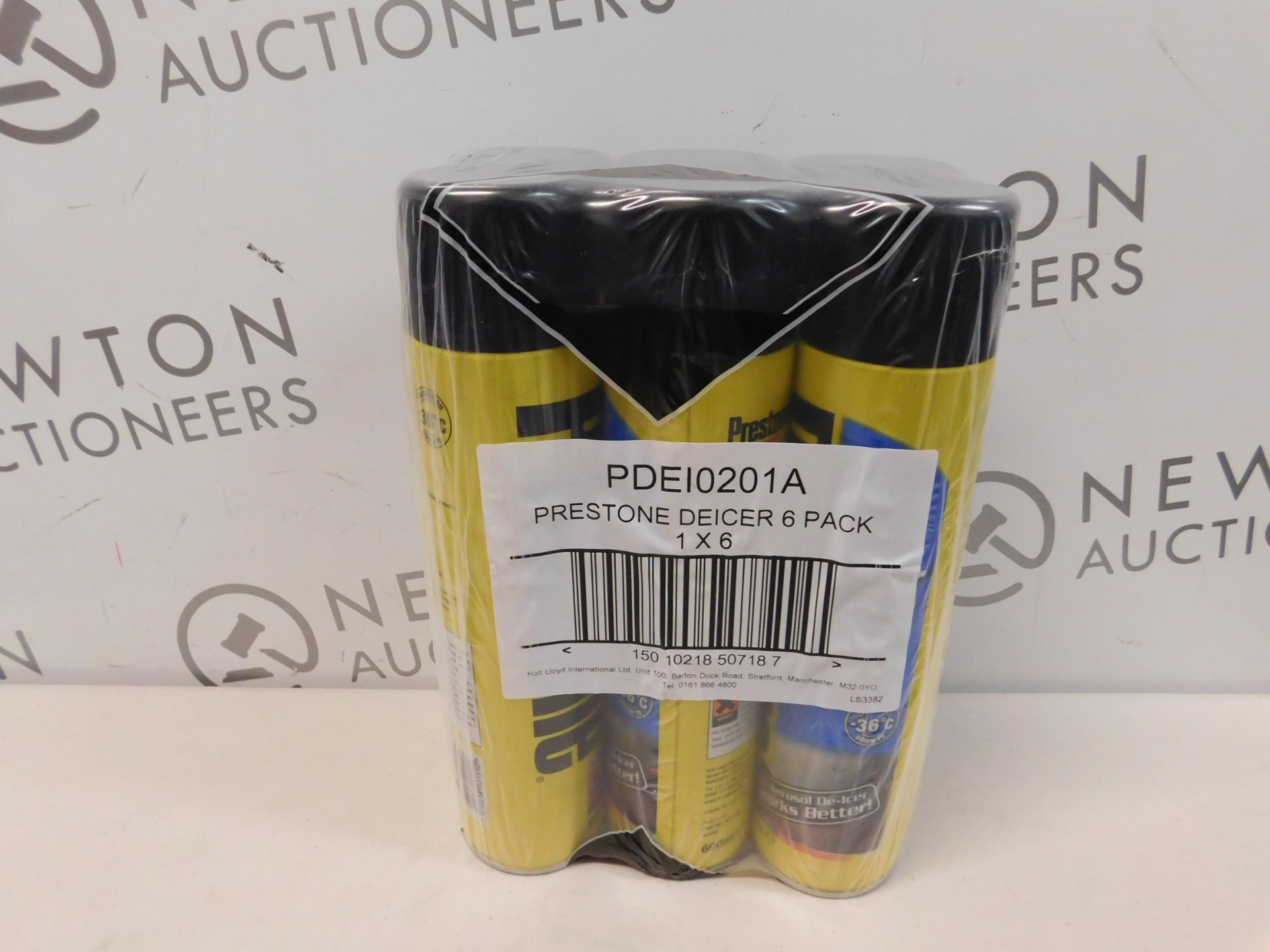 1 BRAND NEW PACK OF 6 PRESTONE 600ML -40 DEGREES RAPID DE-ICER RRP £36.99