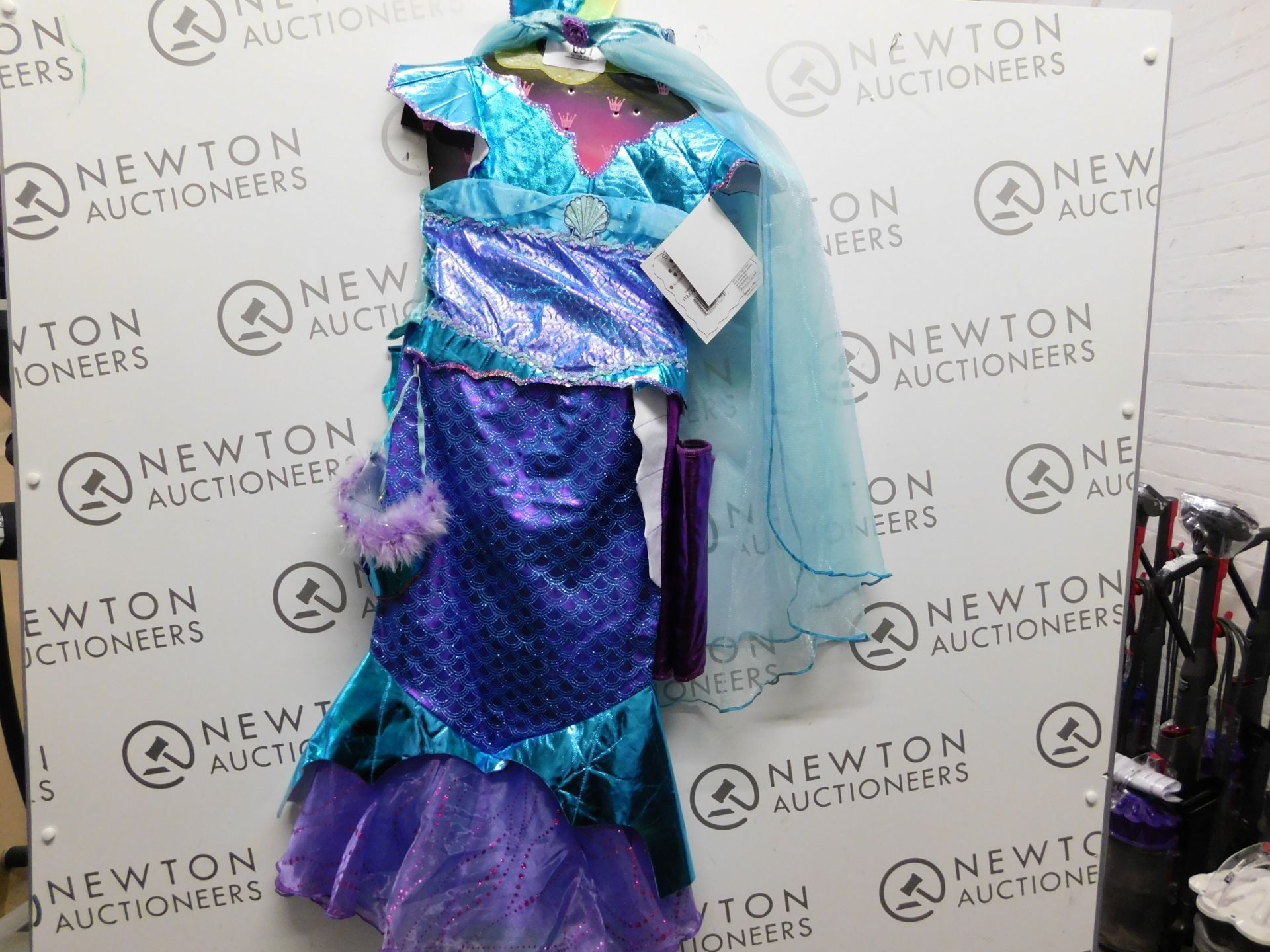 1 CHILDRENS TEETOTS SPARKLY MERMAID COSTUME AGES 5-6 RRP £29.99