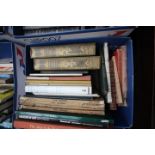 Box of books principally on Art, Antique Pottery incl. 2 19th century vols.