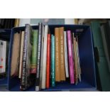 Box of books principally on Steam, Railways,
