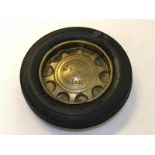 A Reidrubber 'Best by Test' tyre advertising ashtray.