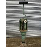 A Gilbert and Barker petrol pump for restoration.