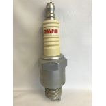 An Invicta Plastics Ltd. Champion Spark Plug advertising piece, approximately 18 1/2" tall.