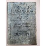 A Trader handbook, diary and garage reference book for 1923.
