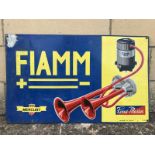 A Fiamm Air Horns tin advertising sign, 24 x 15".