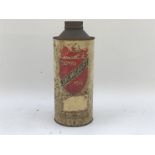 A Royal Snowdrift Oil cylindrical quart oil can.