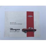 A Morgan 'Plus Four Plus' sales brochure.