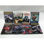 A quantity of Autocourse volumes, encyclopedias etc.