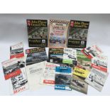 A quantity of Brands Hatch programmes.