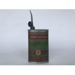 A Wakefield Everyman's Oil oval can, in very good condition.