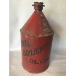 A Royal Daylight Oil can.