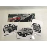 An Innocenti 950 brochure and three photographs.