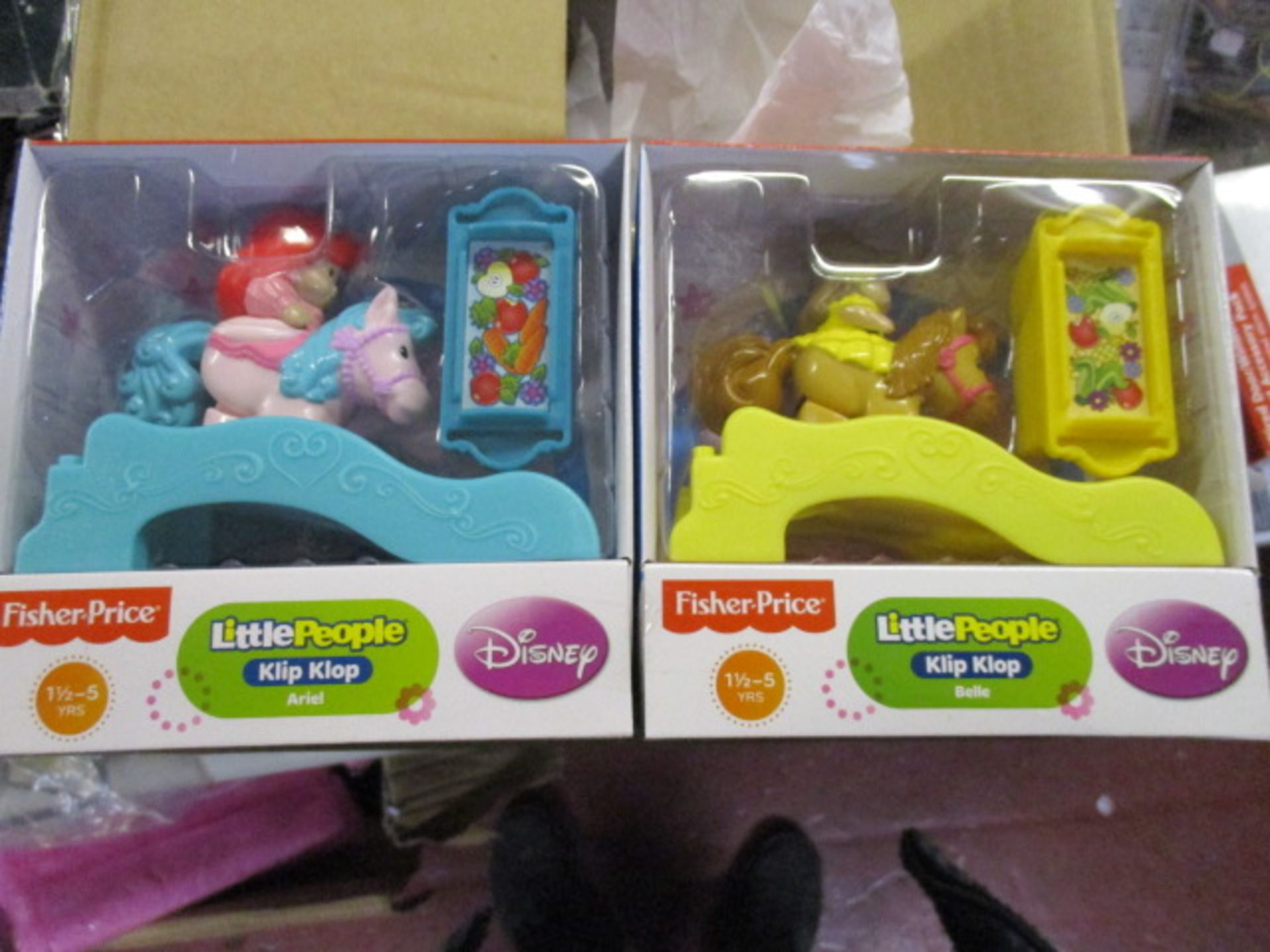 New and sealed Fisher price little people klip klop assorted colours will be picked at random