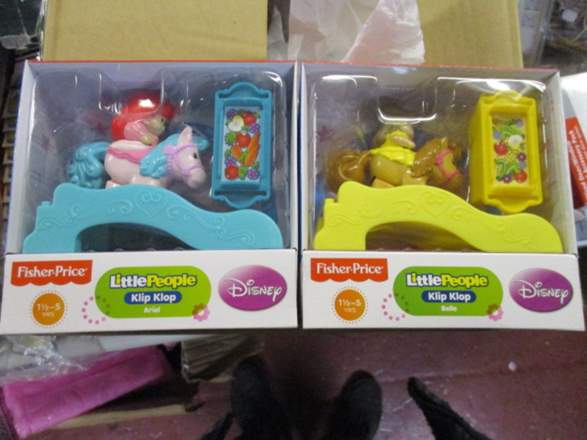 New and sealed Fisher price little people klip klop assorted colours will be picked at random