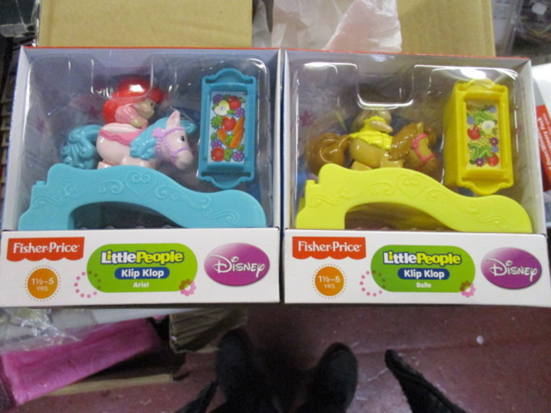 New and sealed Fisher price little people klip klop assorted colours will be picked at random