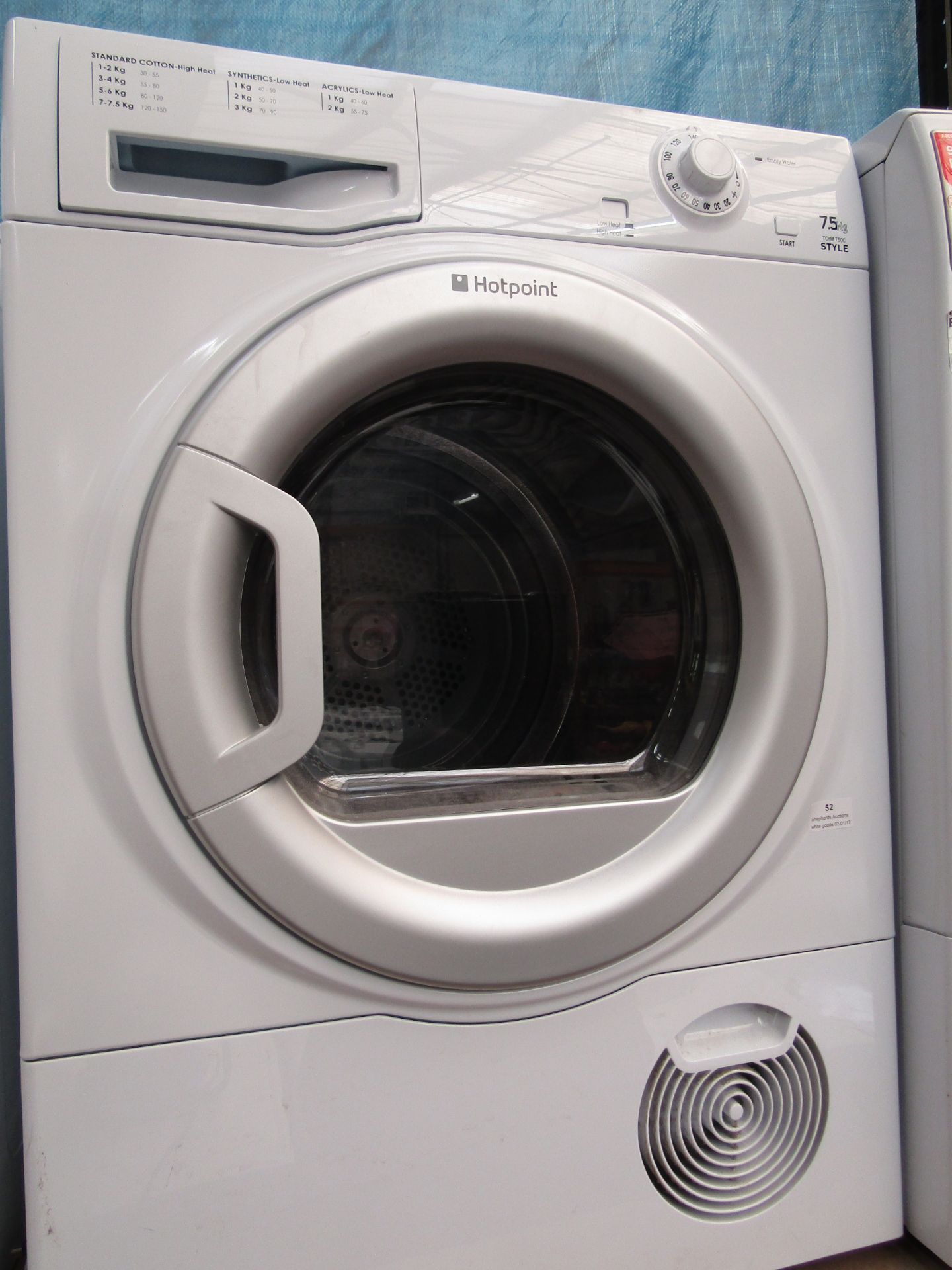 Hotpoint Condenser Dryer Tested working