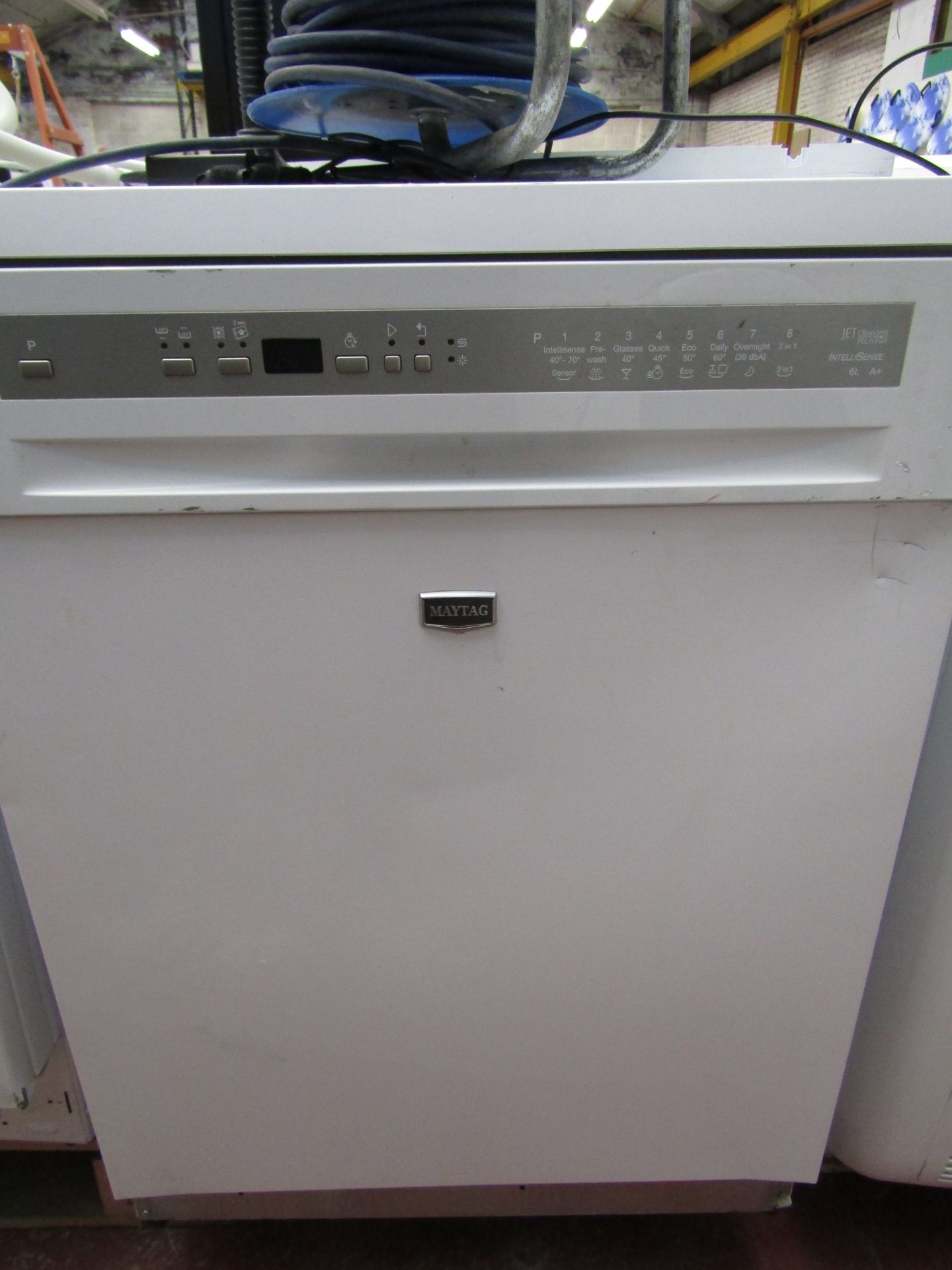 Maytag Jet clean Plus Intellisense Dishwasher, no plug so unable to test