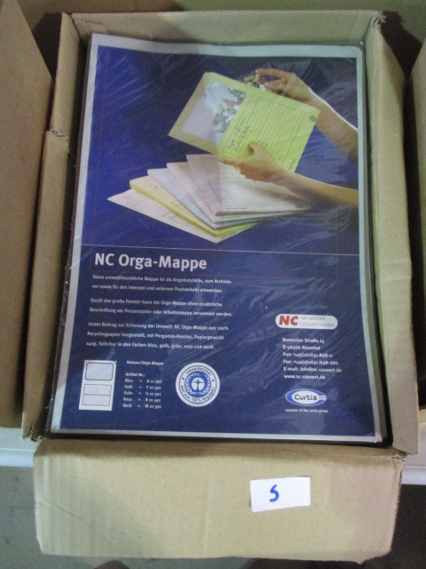 Appx 10pcs Nc orga- mape folder binder cover