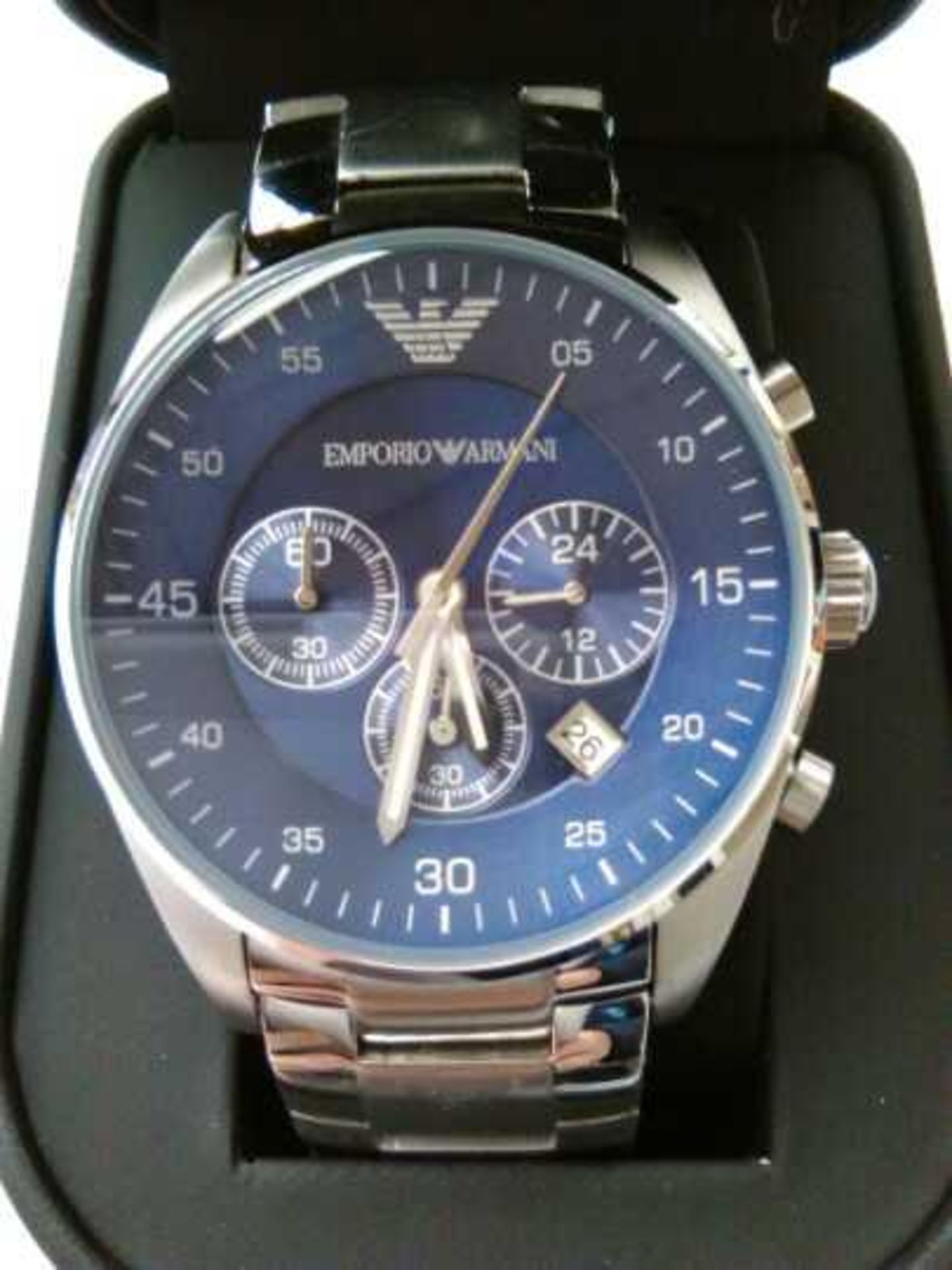 Emporio Armani AR5860 watch, new and ticking in presentation box.