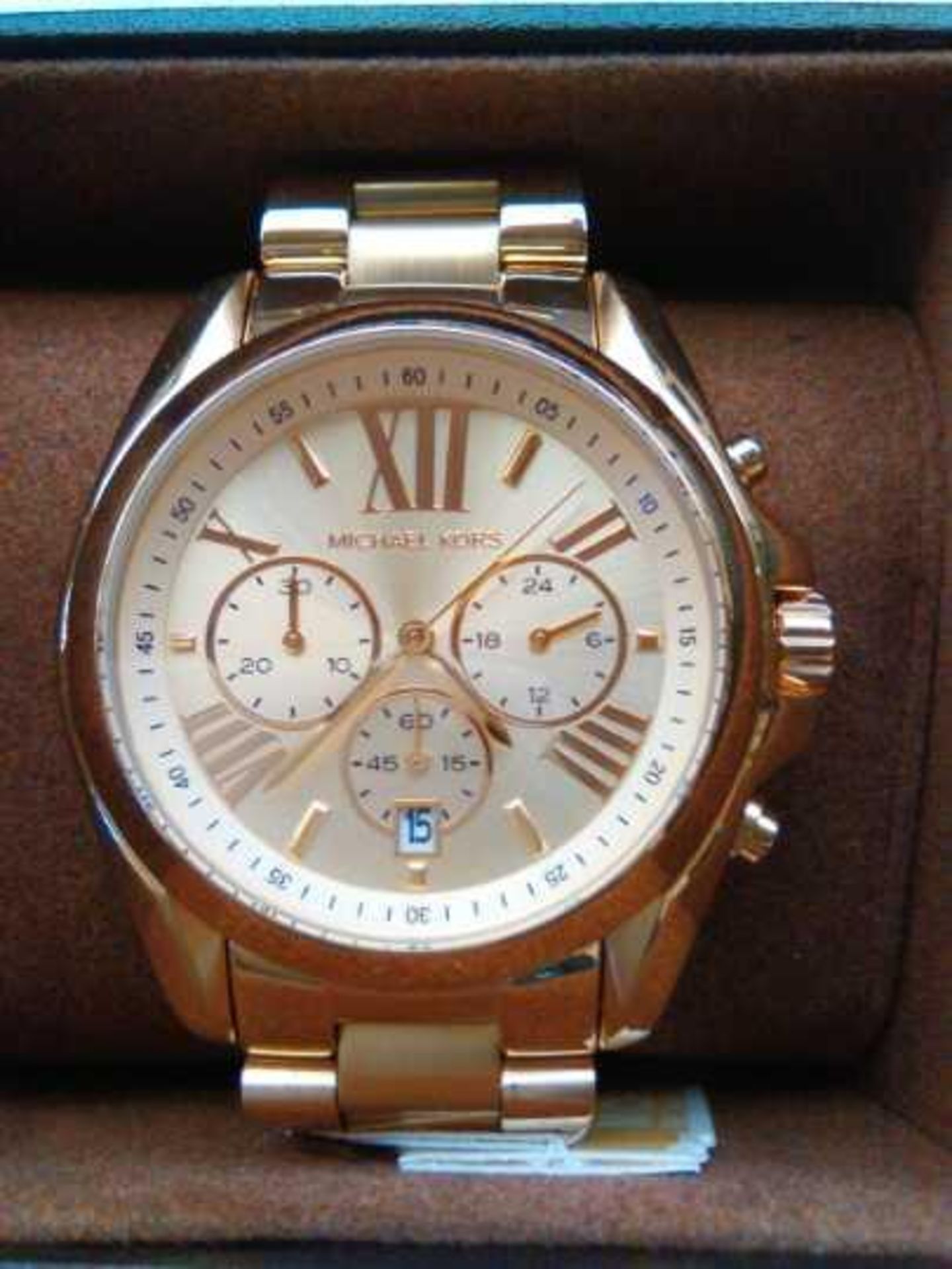 Michael Kors MK5605 ladies watch, new and ticking in presentation box.