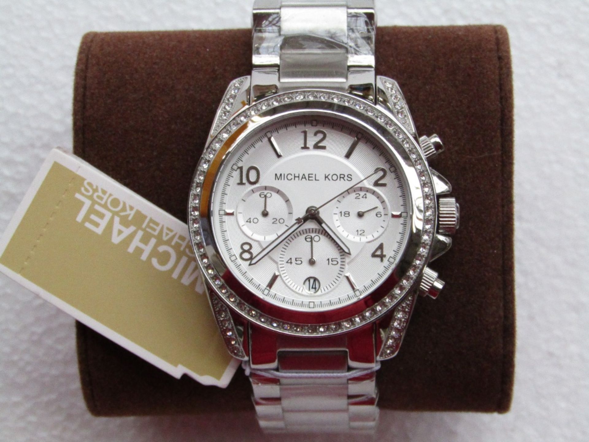 No VAT!!! Micheal Kors MK5165 watch, new and ticking in presentation case