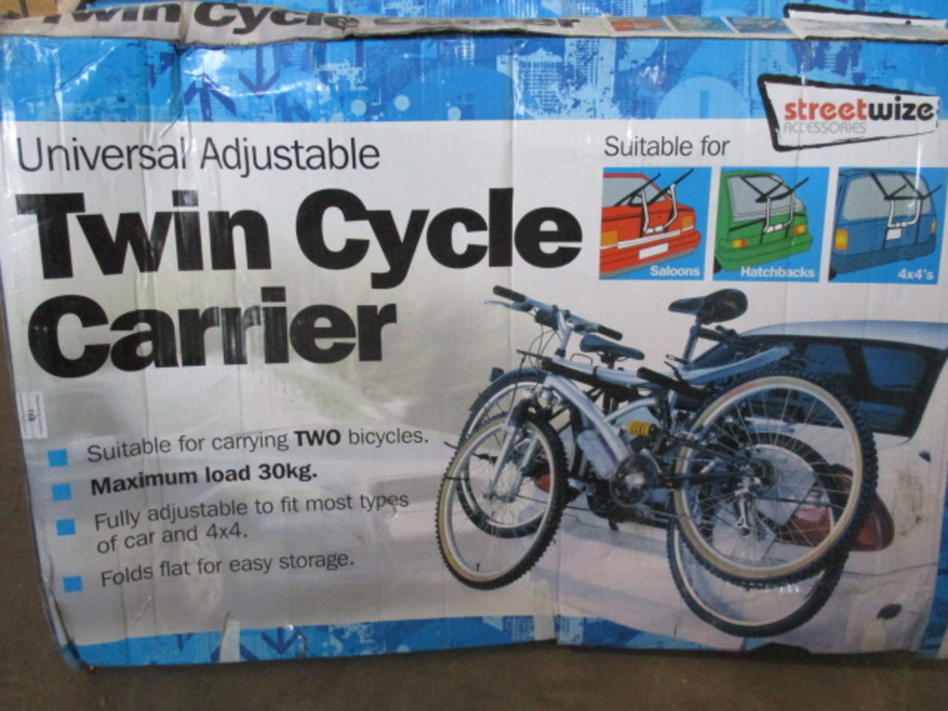 Twin cycle carrier system rrp 24.99.