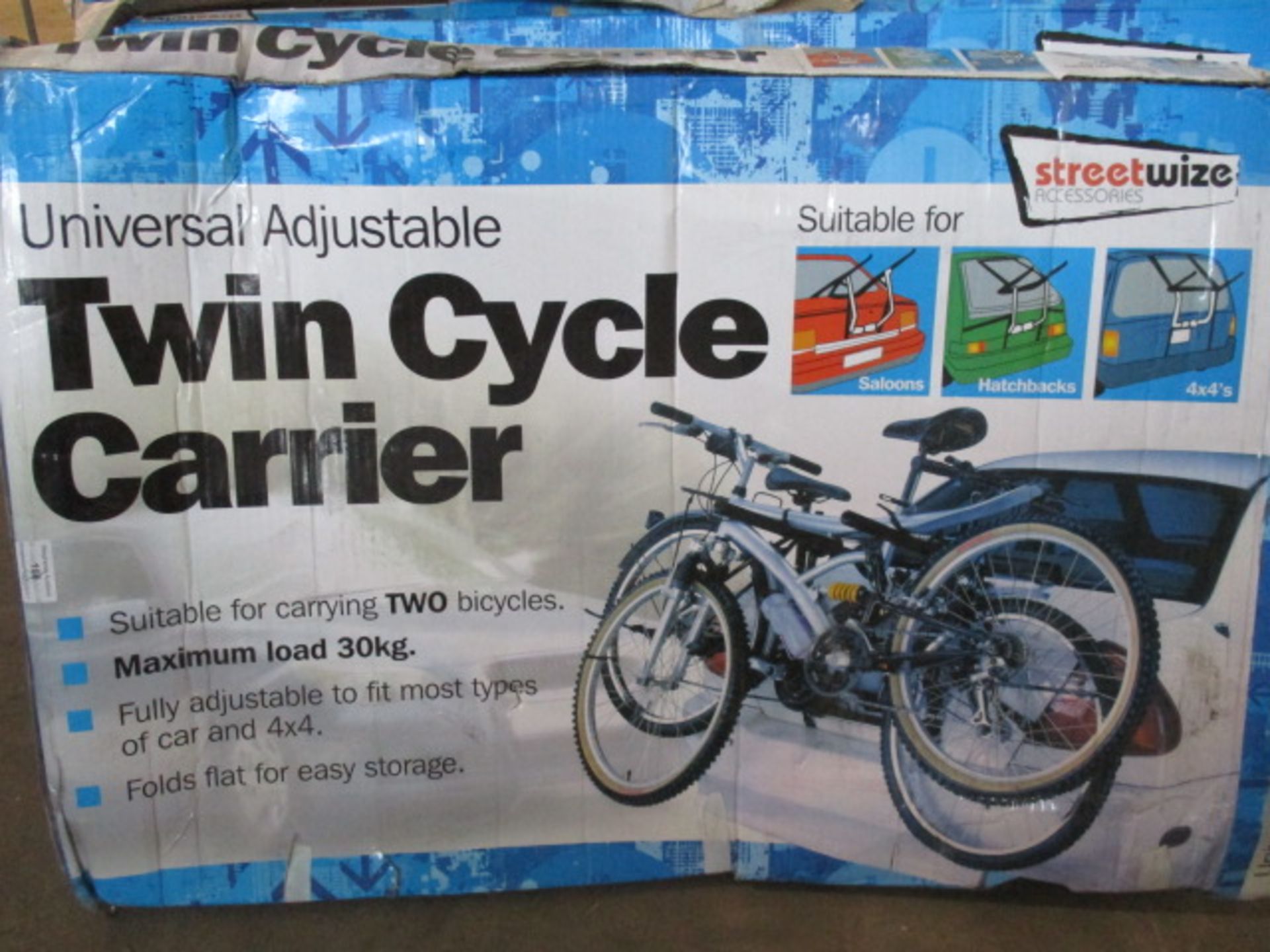 Twin cycle carrier system rrp 24.99.