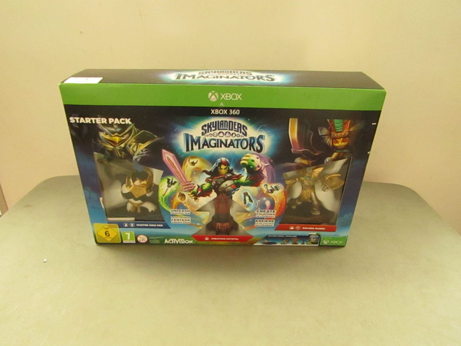 Skylanders Imaginations starter pack for XBOX ONE, Grade A and boxed.