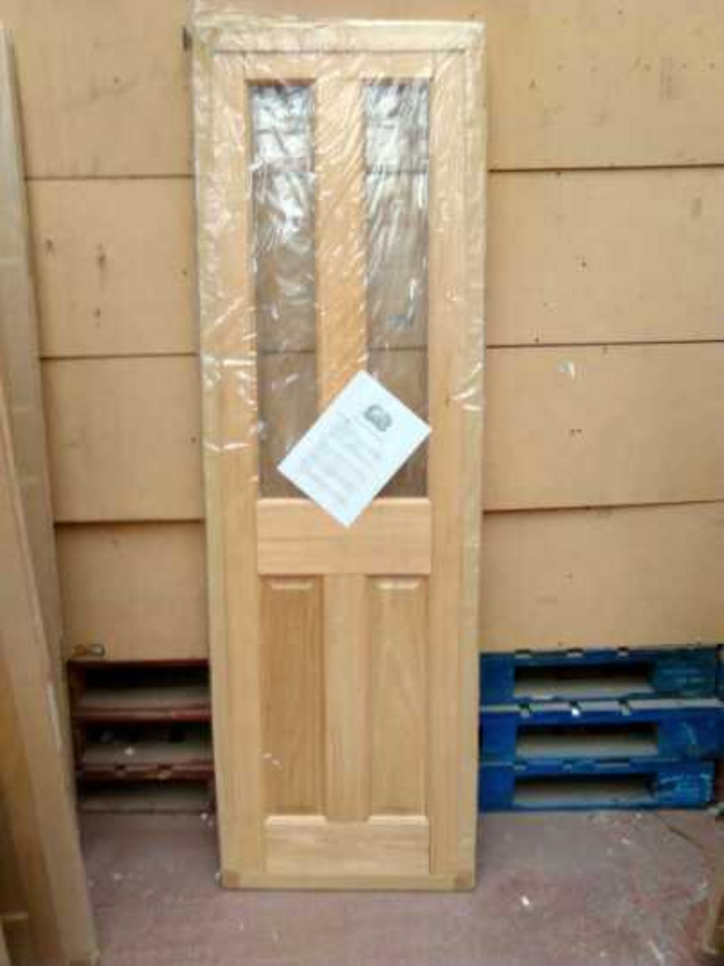 Seadec 4PG H1981 x W610 x D35mm Glazed Pre Finished to a High Standard Oak Veneer Solid Wood