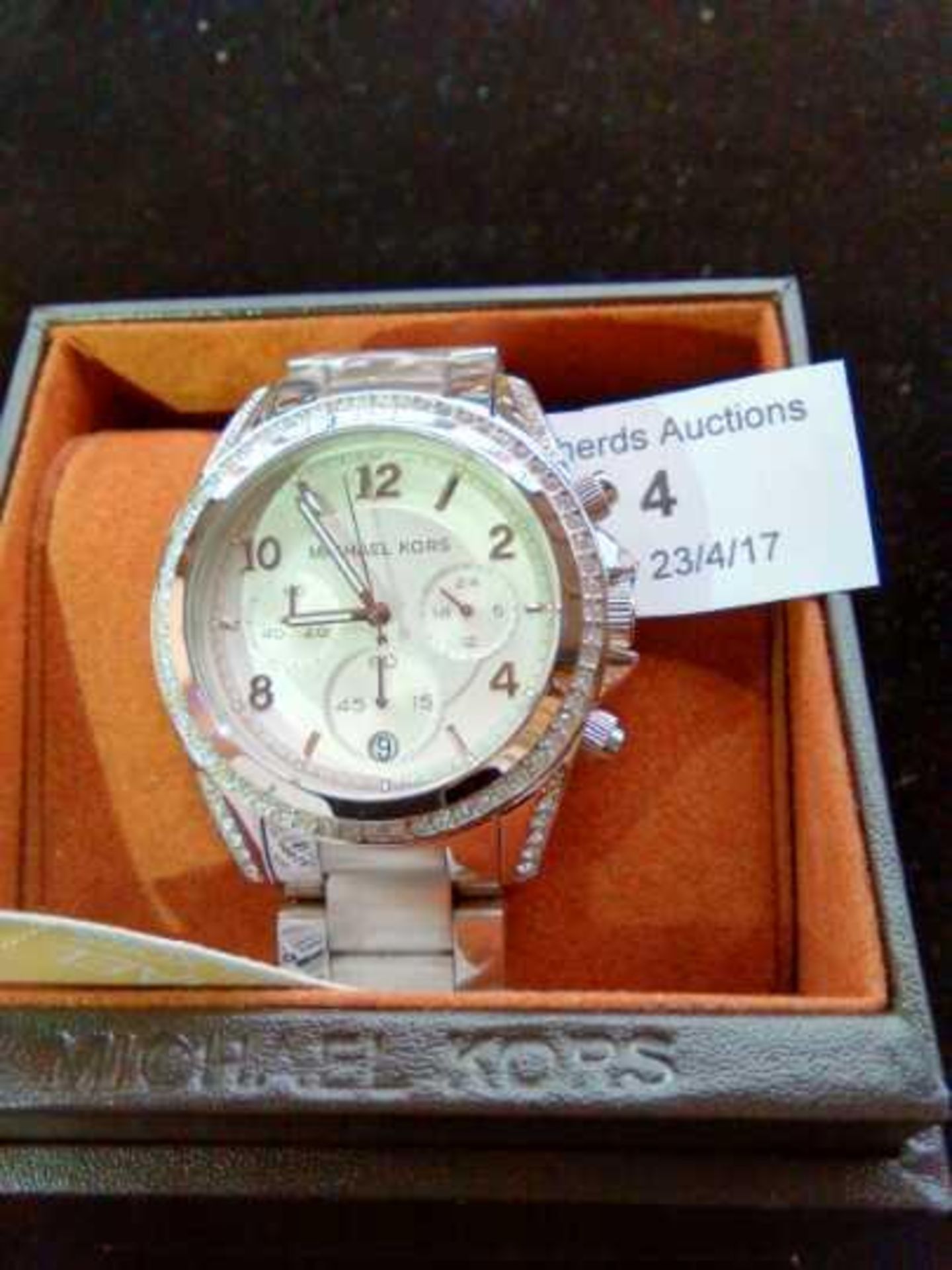 Michael Kors MK5165 Ladies Watch. New & ticking in presentation box.