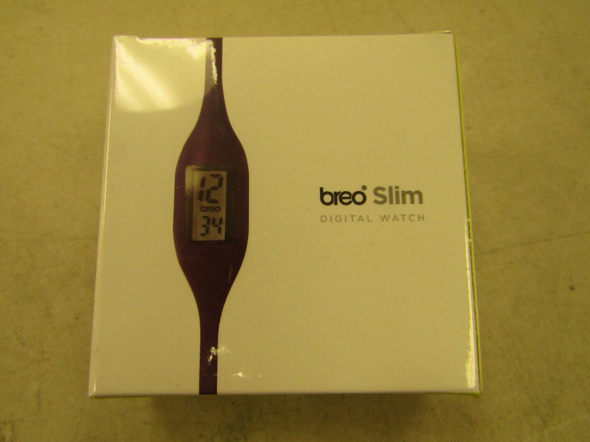 Breo Slim digital watch, new and boxed.